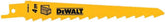 DEWALT Reciprocating Saw Blades, Taper Back, 6-Inch, 3 TPI, 5-Pack (DW4801)
