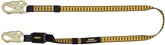 DEWALT 6 Ft. Lanyard, Single, External Absorber, Snap Hooks on Both Ends, Fall Arrest Protection, OSHA ANSI Compliant