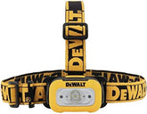 DEWALT Headlamp for Jobsite, 200 Lumen (DWHT81424), Yellow