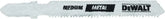 DEWALT DW3778-5 3-Inch 32 TPI Sheet Metal Cut Cobalt Alloy Steel T-Shank Jig Saw Blade (5-Pack)