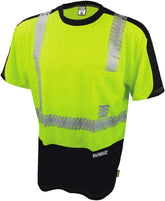 DEWALT DST11B-2PGB-2X Class 2 Moisture Wicking T-Shirt, XX-Large
