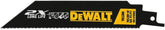 DEWALT 6-Inch Reciprocating Saw Blades, 14 TPI, 5-Pack (DWA4186)