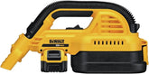 DEWALT 20V MAX Cordless Hand Vacuum, For Wet or Dry Surfaces, 1/2-Gallon Tank, Washable Filter, Battery and Charger Included (DCV517M1)