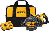 DEWALT FLEXVOLT 60V MAX* Circular Saw Kit, 7-1/4-Inch, Worm Style, 9.0Ah Battery (DCS577X1)