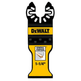 DEWALT 1-1/4 In, Titanium Oscillating Tool Blade For Wood with Nails, 3 Pack, (DWA4203-3)