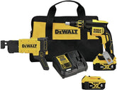 DEWALT Screw Gun Kit with Collated Drywall Attachment (DCF620CM2)