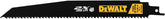 DEWALT 9-Inch Reciprocating Saw Blades, 6 TPI, Demolition, 5 Pack (DWA4169)