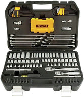 DEWALT Mechanics Tools Kit and Socket Set, 142-Piece, 1/4 & 3/8" Drive, MM/SAE (DWMT73802)