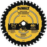 DEWALT Circular Saw Blade, 7 1/4 Inch, 40 Tooth, Wood Cutting, 10 Pack (DWA171440B10)