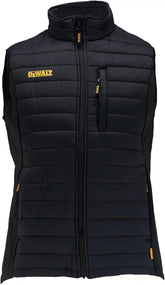 DEWALT Men's Hybrid, Polyester with Stretch, Insulated, Regular Fit Work Vest