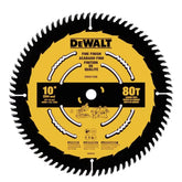DEWALT Table Saw Blade, 10 inch, 80 Tooth, Fine Finish, Ultra Sharp Carbide (DWA11080)