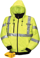DEWALT DCHJ070B-XL 20V/12V MAX Bare High-Vis Heated Jacket, High-Vis, X-Large