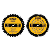 DEWALT 10 in. 40T / 60T General Purpose Combo Pack (DWA110CMB)