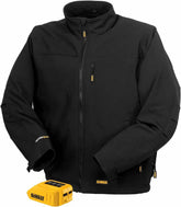 DEWALT DCHJ060B-M 20V/12V MAX Black Heated Jacket and Adaptor, Medium
