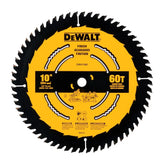 DEWALT Table Saw Blade, 10 in, 60 Tooth, Fine Finish, Ultra Sharp Carbide (DWA11060)
