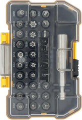 DEWALT Security Bit Set, 31-Piece Screwdriver Bit Set with Case, Universal 1/4 In Hex, Includeds Magnetic Bit Holder (DWAX200)