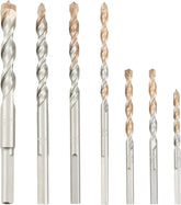 DEWALT Masonry Drill Bit Set, Percussion, Concrete & Block, 7-Piece (DW5207)