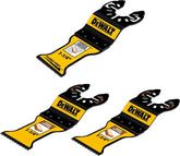 DEWALT 3 Piece Oscillating Tool Blade Set, Wood and General-Purpose, Durable Performance Coating Blade Assortment (DWA4206BM-3)