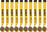 DEWALT DXBC90089-10PK Black/Yellow 4" x 30' Winch Straps - 5,500 lb Safe Working Load / 16,500 lb Break Strength, 10 Pack