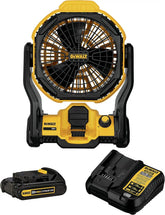DEWALT Fan for Jobsite, Corded/Cordless, 11-Inch (DCE511C1)