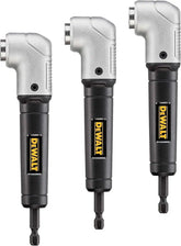 DEWALT Impact Ready 1.5 in Right Angle Drill Attachment, Magnetic Compact Ergonomic 90 Degree Drill Adapter (DWARA120) (Pack of 3)