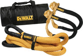 DEWALT DXBC900011 Black/Yellow 2" x 30' Heavy Duty Offroad Recovery Kit - Kinetic Rope 131,600 LBS Break Strength/Soft Shackles 135,000 LBS Break Strength