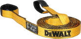 DEWALT DXBC90085 Black/Yellow 2” x 16’ Heavy Duty Lifting Sling - 2 Ply X 6,400lbs Vertical Weight Capacity / 12,800 lb Basket Weight Capacity