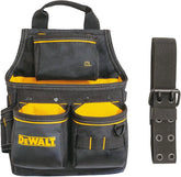 DEWALT Tool Pouch with Belt, 13 Pocket Professional Small Tool Belt Pouch (DWST540201) (Pack of 6)