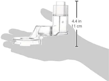 DEWALT Dust Collection Adapter for Plunge Base Routers, Compact Router (DNP616), Clear