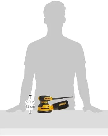 DEWALT Orbital Sander, 5 Inch Palm Sander Tool, 12,000 OPM (DWE6421)