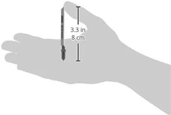 DEWALT DW3765H 3-Inch 12 TPI Trim/Coping HCS T-Shank Jig Saw Blade (5-Pack)
