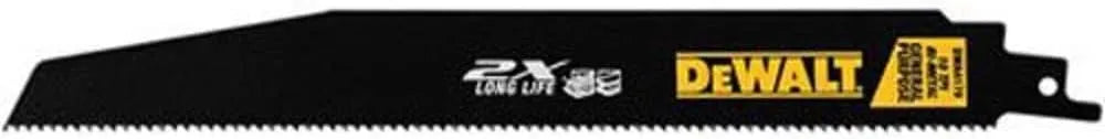 DEWALT - DWA4179 9-Inch Reciprocating Saw Blades, 10TPI, Demolition, 5-Pack (DWAR960)