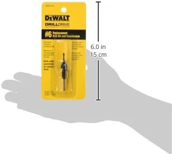 DEWALT DW2710 No.6 Replacement Drill Bit & Countersink