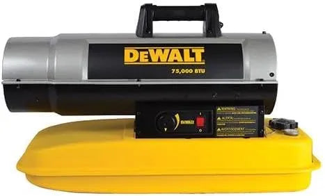 DEWALT DXH75KT Kerosene Heater, 75K BTU