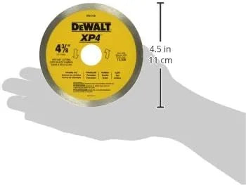 DEWALT 4-3/8-Inch Tile Blade, Wet/Dry (DW4738)