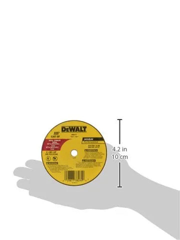 DeWalt DW8717 A36T Wheel, 4-Inch X .035-Inch X 3/8-Inch