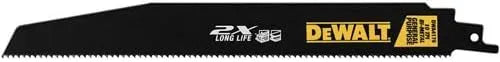 DEWALT DWA4179B 9-Inch 10TPI 2X Reciprocating Saw Blade (100-Pack)