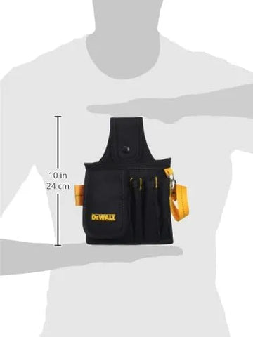 Custom Leathercraft DEWALT DG5101 Small Technician's Pouch, Black