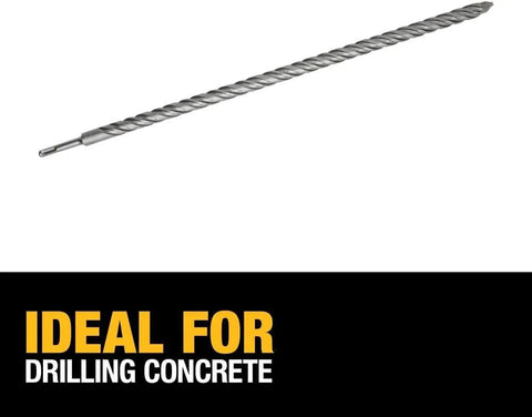 DEWALT DW5457 3/4-Inch by 22-Inch by 24-Inch Rock Carbide SDS Plus Hammer Bit