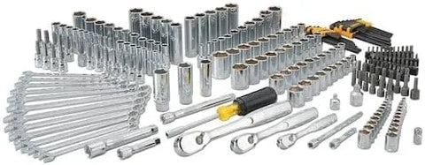 DEWALT Socket Set, 1/4", 3/8", 1/2" Drive, SAE/Metric, 264-Piece Mechanic Tool Set (DWMT82835)