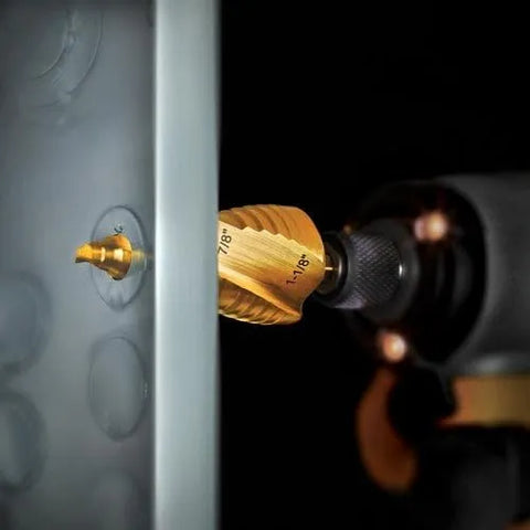 DEWALT Step Drill Bit, Impact Ready, 3/16-Inch-1/2-Inch (DWA1784IR)