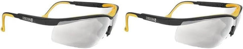 Dewalt Dual Comfort Silver Mirror High Performance Protective Safety Glasses Dpg55 Unisex Adult Adjustable Rubber Rimless