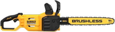 DEWALT 60V FLEXVOLT 18" Brushless Chainsaw (DCCS672X1)