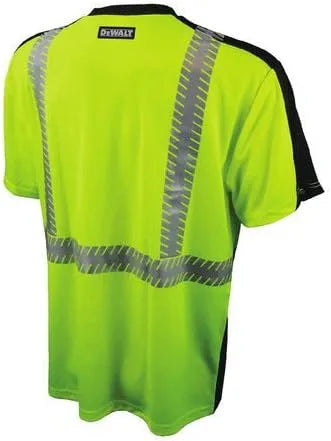 DEWALT DST11B-2PGB-XL Class 2 Moisture Wicking T-Shirt, X-Large