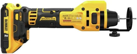 DEWALT 20V MAX Drywall Cutting Tool, Cut Out Tool, 2 Batteries and Charger Included (DCE555D2)