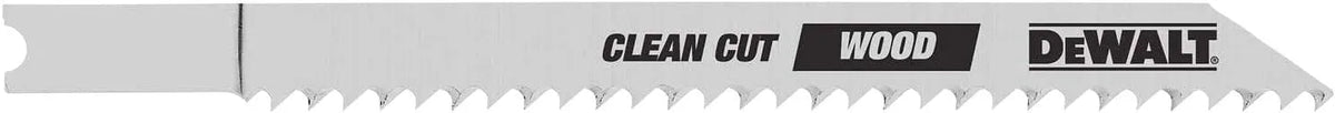 DEWALT DW3710H2 4-Inch 10TPI Fine Smooth High U-Shank Woodcutting Jig Saw Blade (2-Pack)
