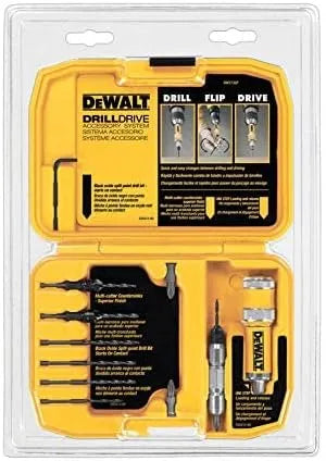 DEWALT Screwdriver Bit Set / Drill Bit Set, Flip Drive, 12-Piece (DW2735P)