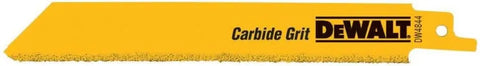 DeWalt DW4843 8 Carbide-coated Reciprocating Saw Blade (5-Pk.)