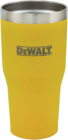 DEWALT Stainless Steel Tumbler, Yellow, 30 Ounce