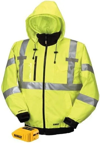 DEWALT DCHJ070B-3XL 20V/12V MAX Bare High-Vis Heated Jacket, High-Vis, 3X-Large